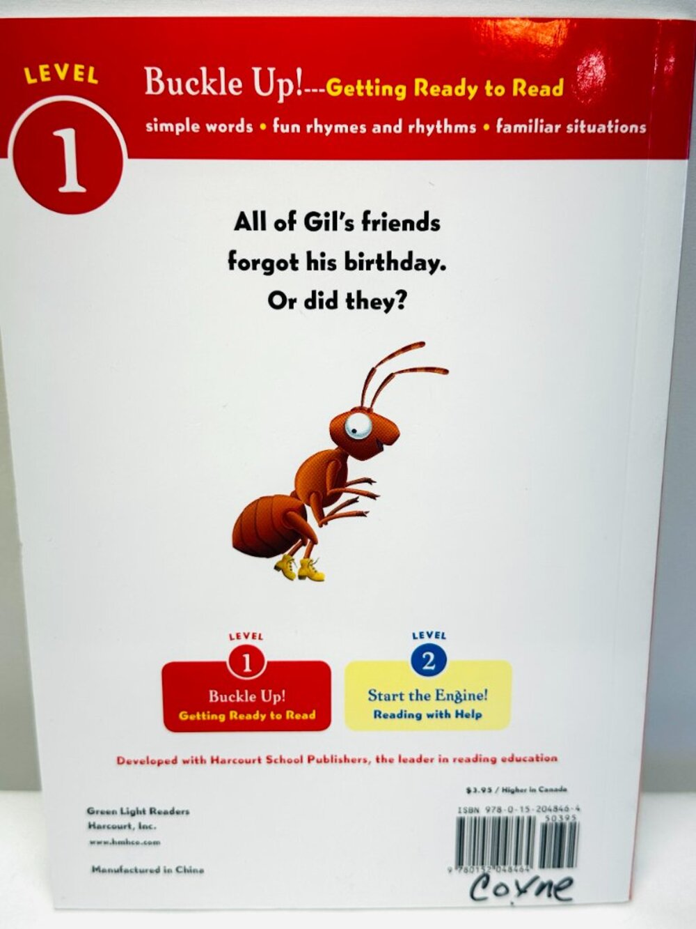 What Day Is It? (Green Light Readers Level 1) Paperback LIKE NEW Free Shipping - Picture 2 of 3